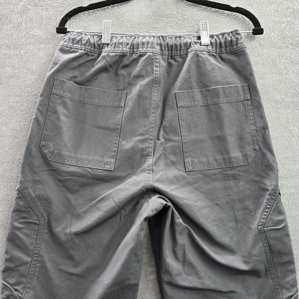 Jordan Men Pants S Gray Jumpman Embroidery Chicago Cargo Logo 29